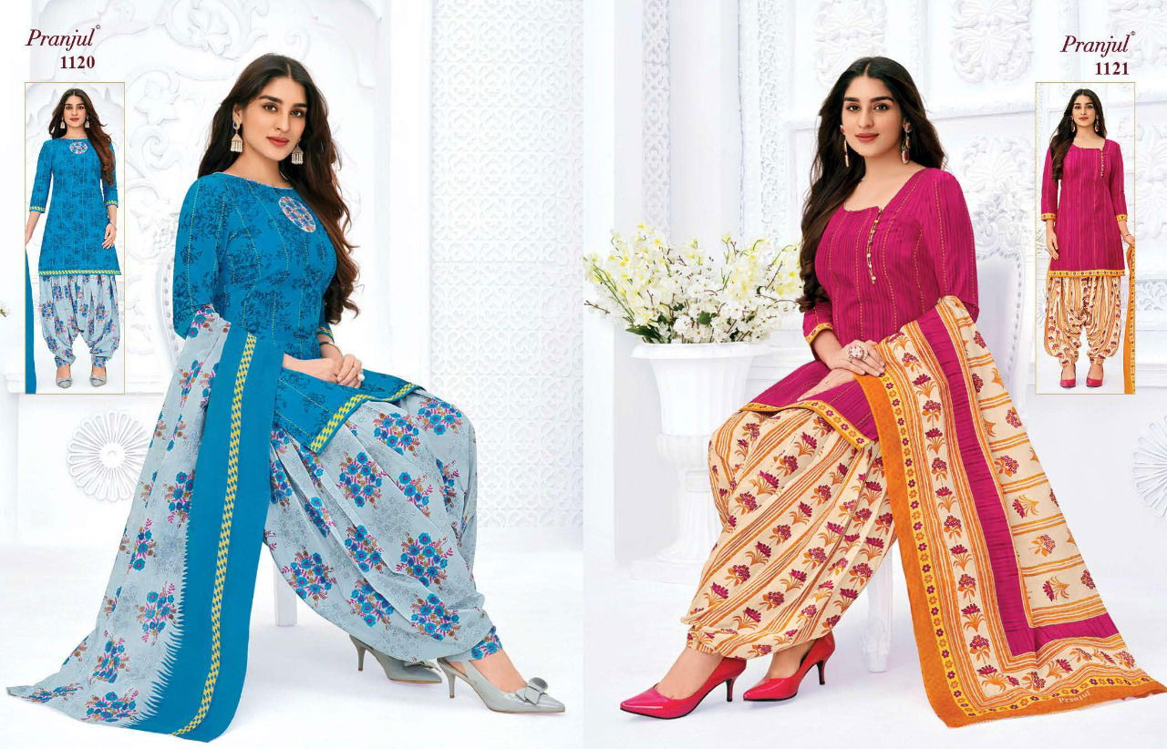 Pranjul Priyanka 11 Latest Regular Wear Cotton Printed Dress Material Collection